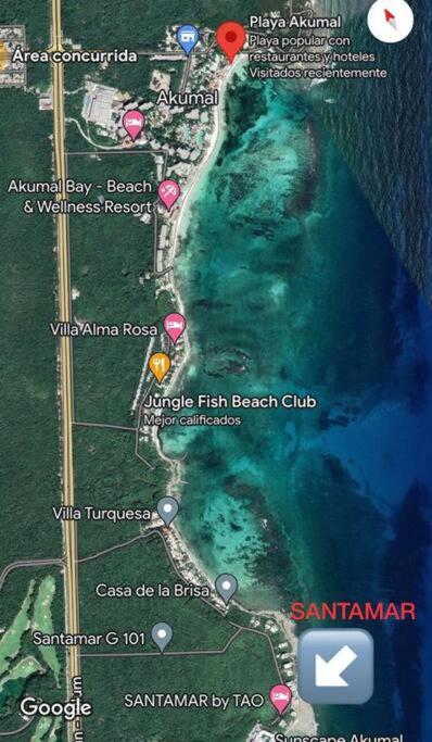 Ground level Garden condo at Akumal south by TAO Santamar