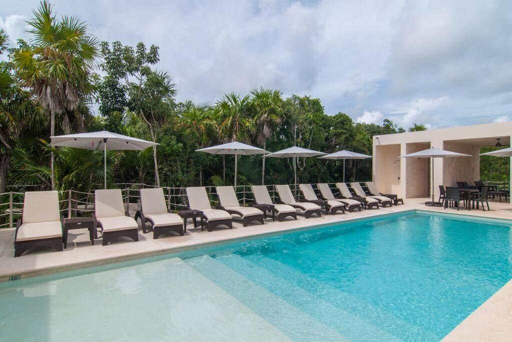 Ground level Garden condo at Akumal south by TAO Santamar