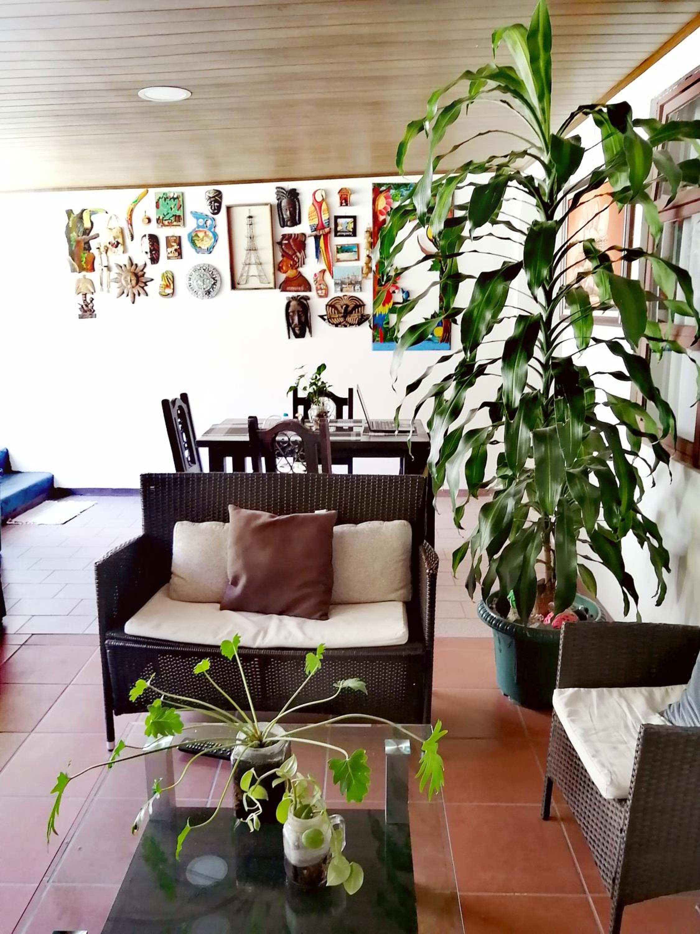 Airport Traveler's home.