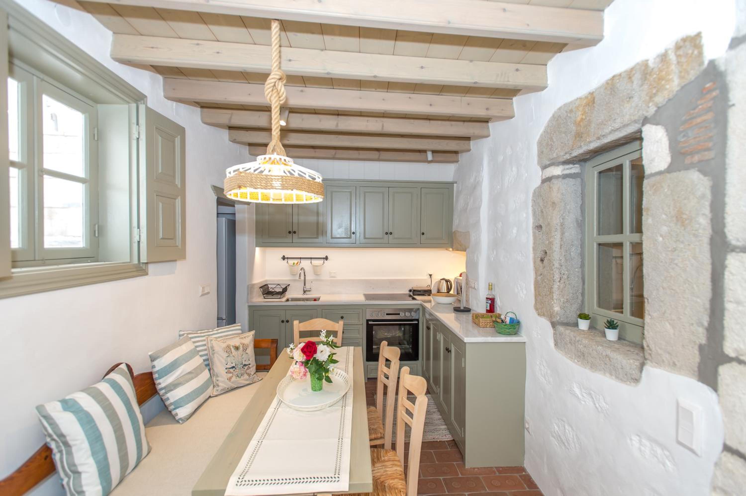 Patmos Traditional House Chora near the Monastery view 5