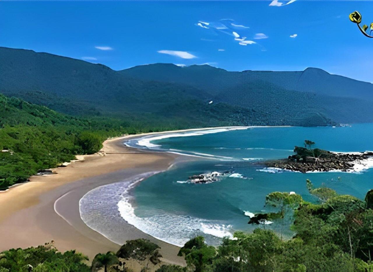 Ilhabela 1 verde Praia do Julião suíte a 70 m da areia