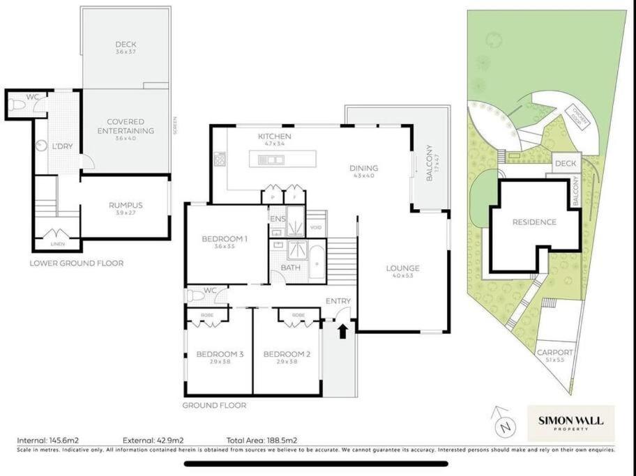 Unique 3 Bedroom House close to Merewether Beach