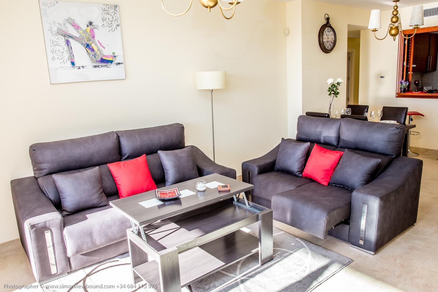 Beach & Golf Apartment 2 beds 2 baths Sea View, Alcaidesa, Costa Del Sol view 4