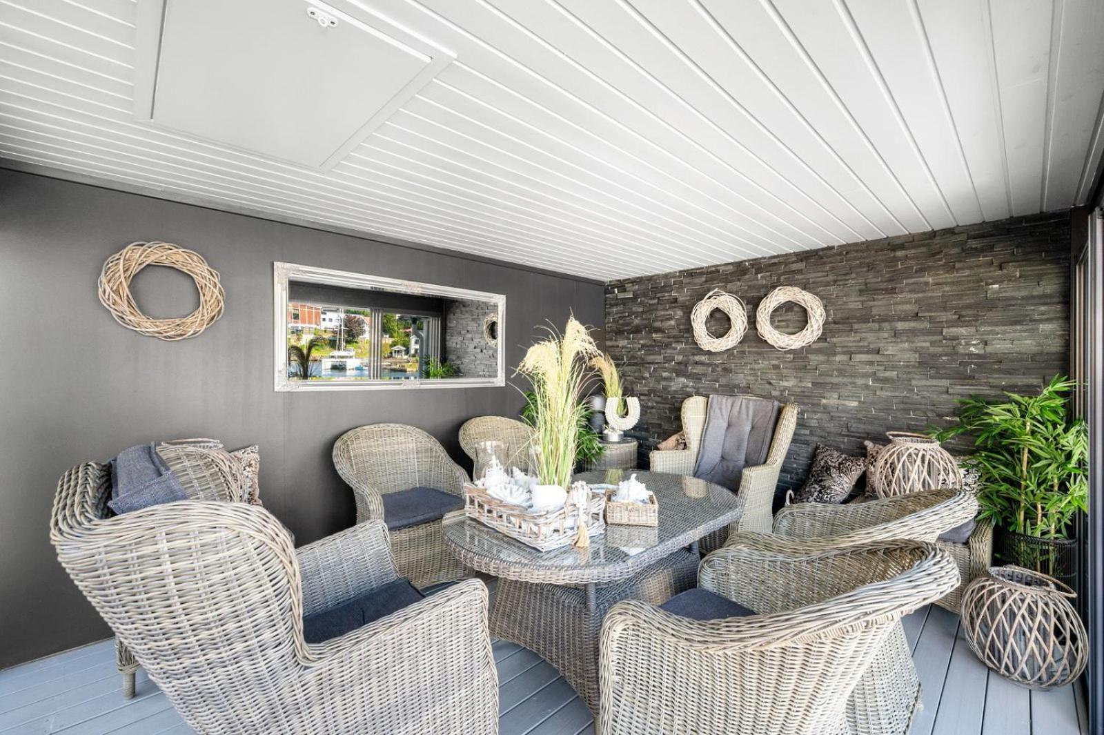 Luxurious Boathouse with Private Dock in the Best Location in Arendal view 4