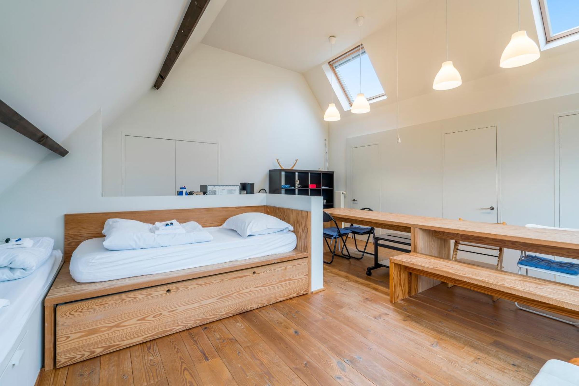 Charm aan zee - loftstudio met privé terras