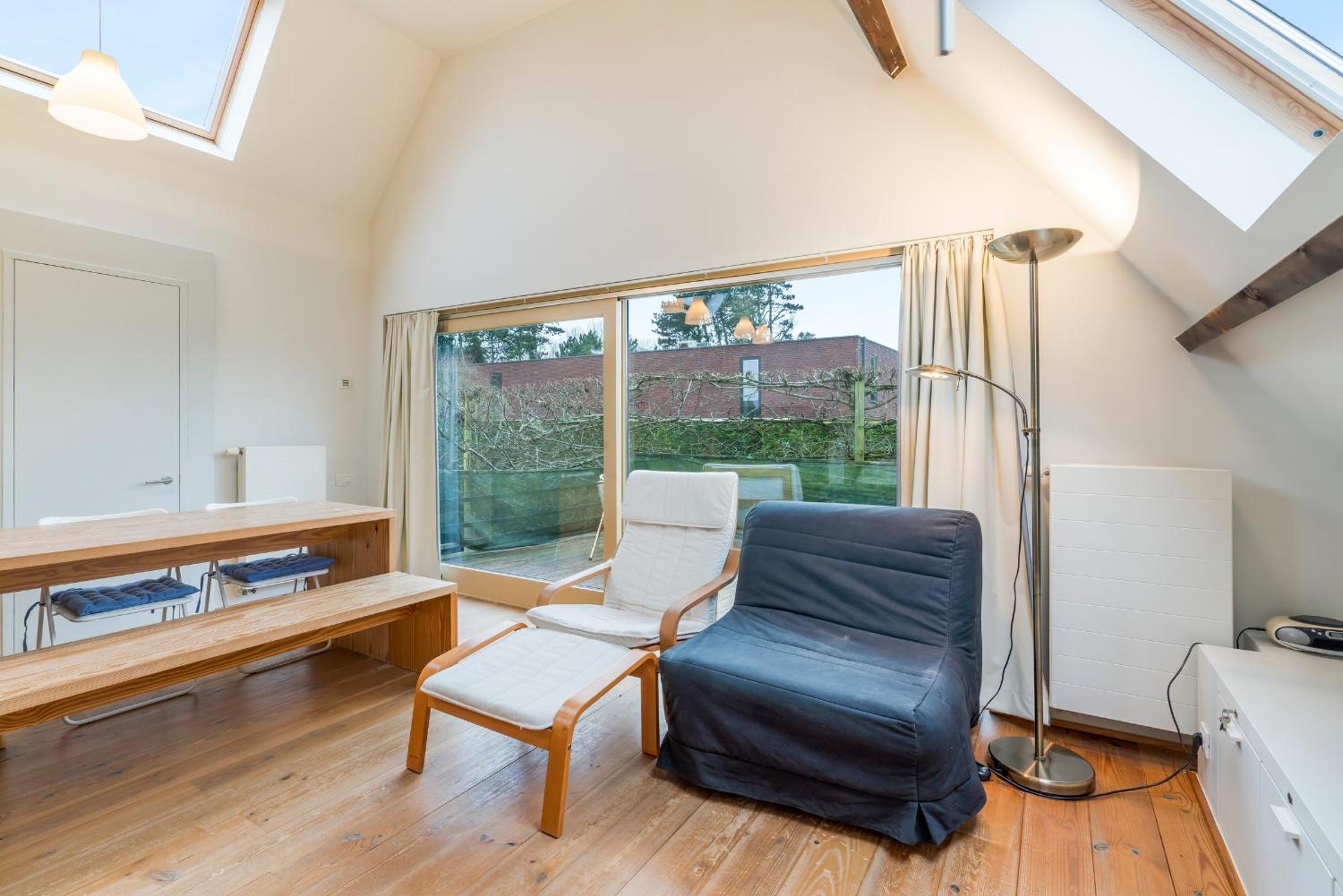 Charm aan zee - loftstudio met privé terras