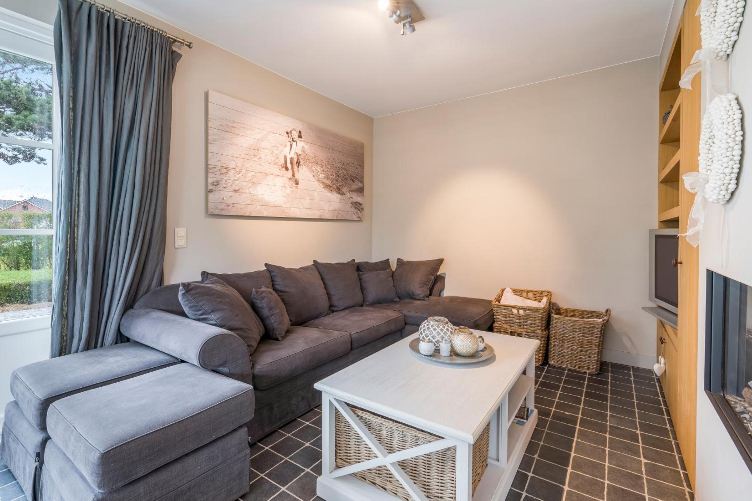 Luxe familievilla voor 9pers aan zee met tuin