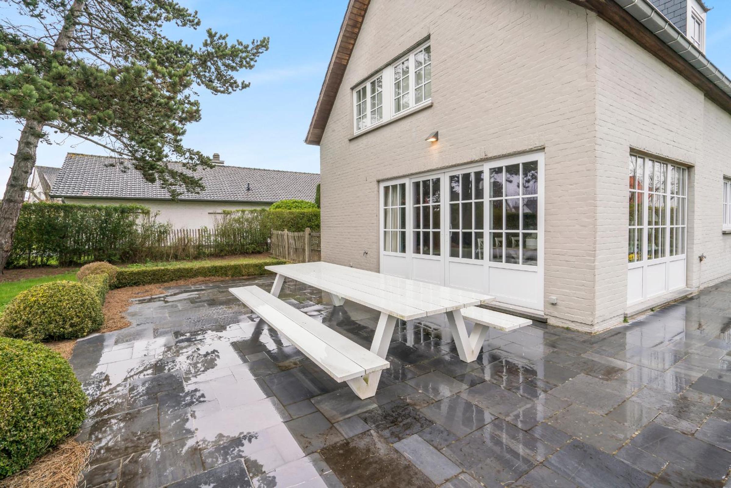 Luxe familievilla voor 9pers aan zee met tuin