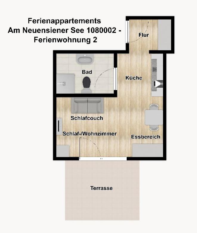 Ferienappartements Am Neuensiener See Ferienwohnung 2