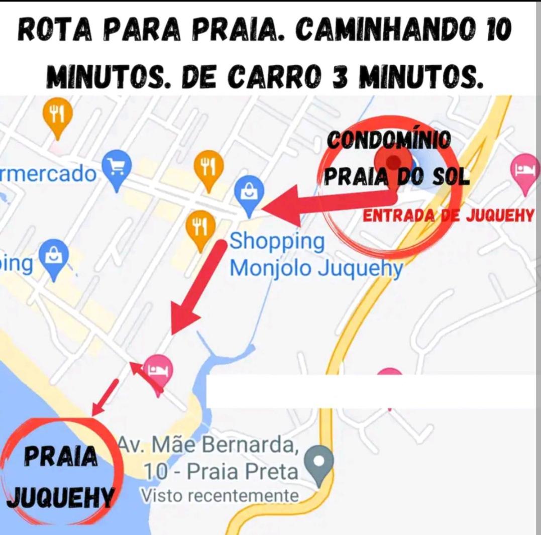Flat em Juquehy - Condomínio com portaria e com piscina próximo praia