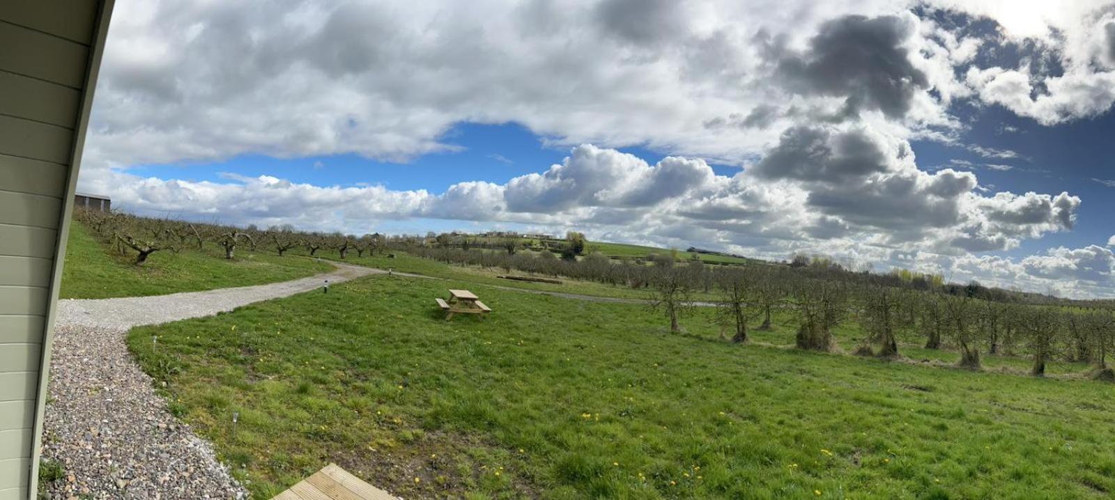 Orchard Luxe Glamping Pod view 3