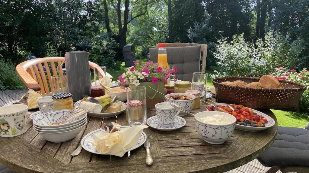 Reetdachhaus Warft Simmerdeis - Maisonettewohnung