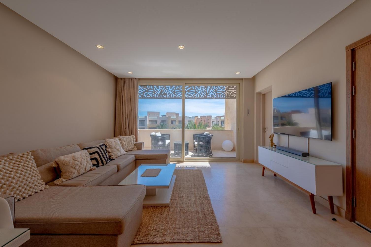 Coastal Vibe 2BR in Mangroovy, El Gouna. Private Rooftop & Pool view 3