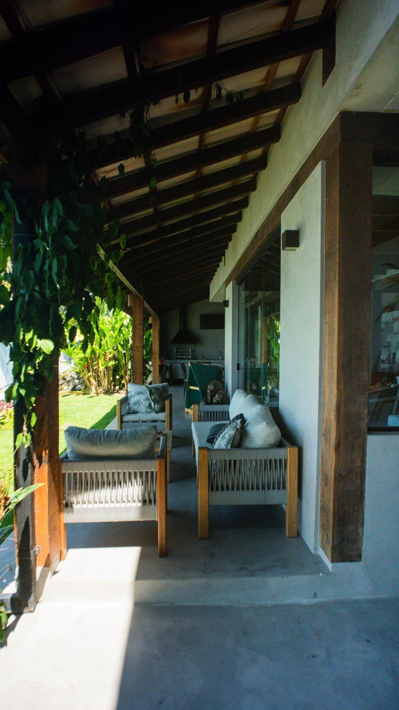 Casa Pé na Areia em frente à Ilhabela