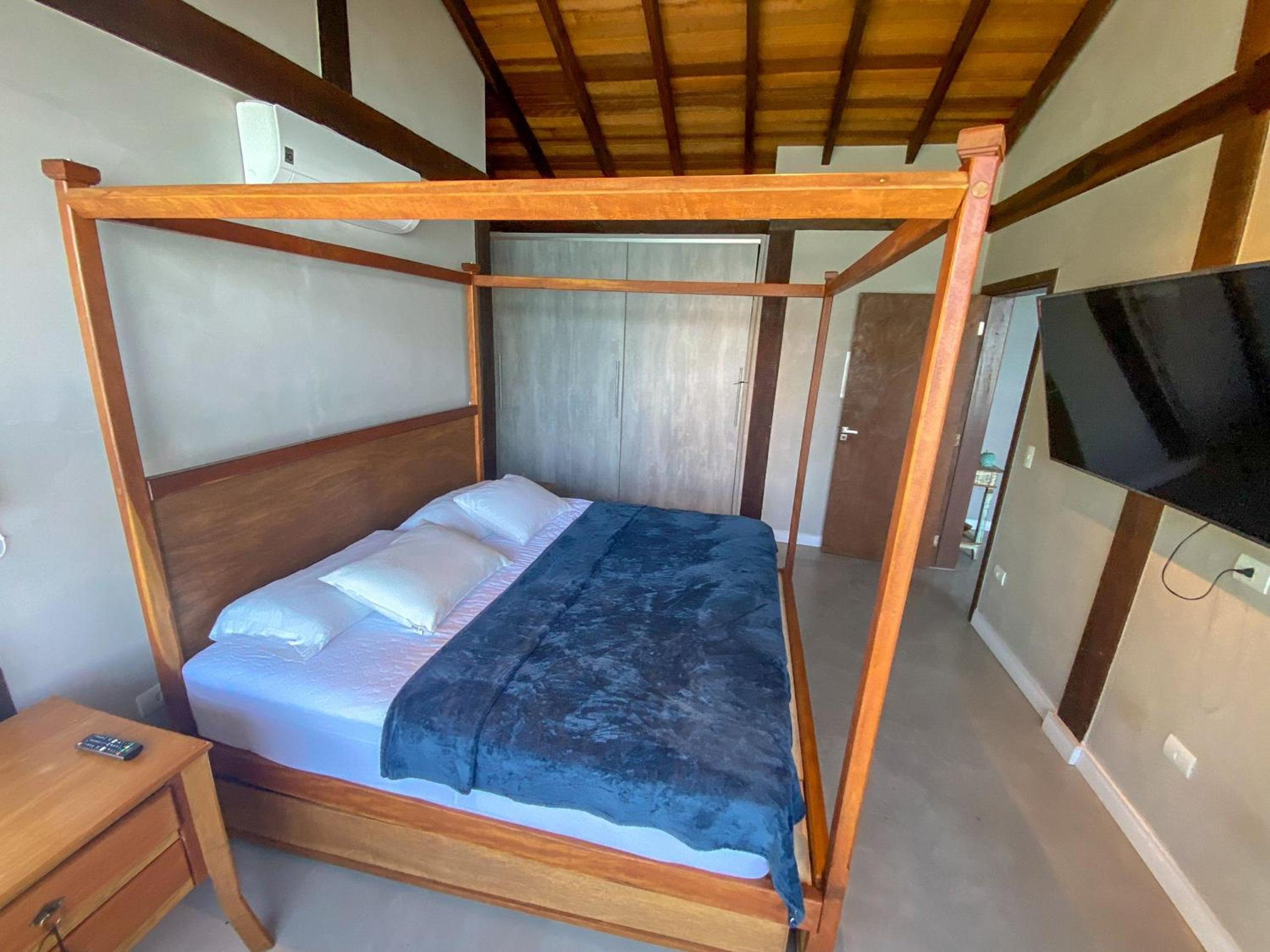Casa Pé na Areia em frente à Ilhabela