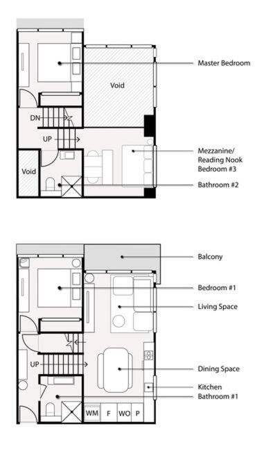 Centrally Located Modern Loft w Free Parking, Infinity Pool, Workspace