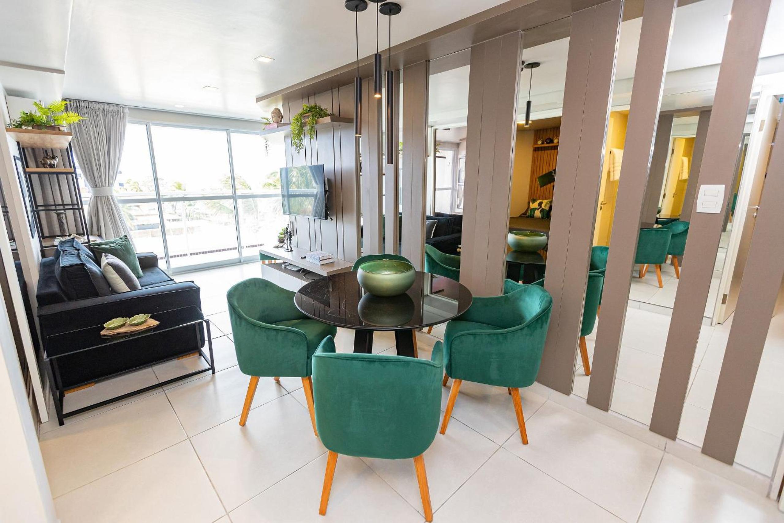 Apartamentos Pe na areia no Caribessa