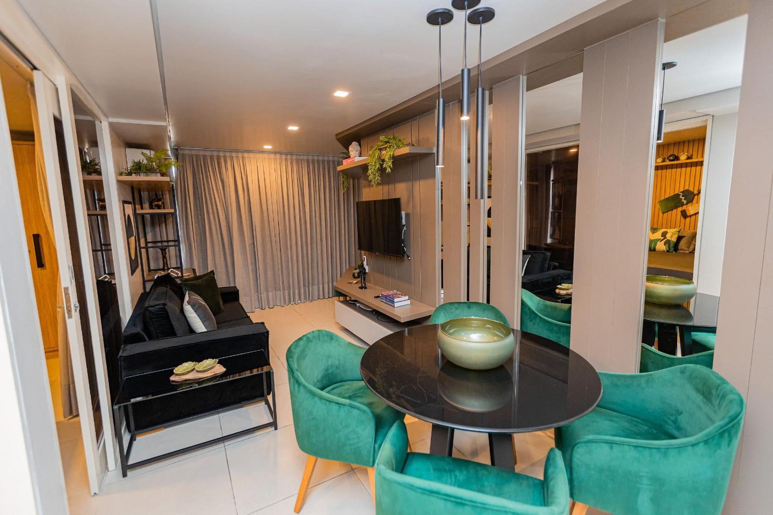 Apartamentos Pe na areia no Caribessa