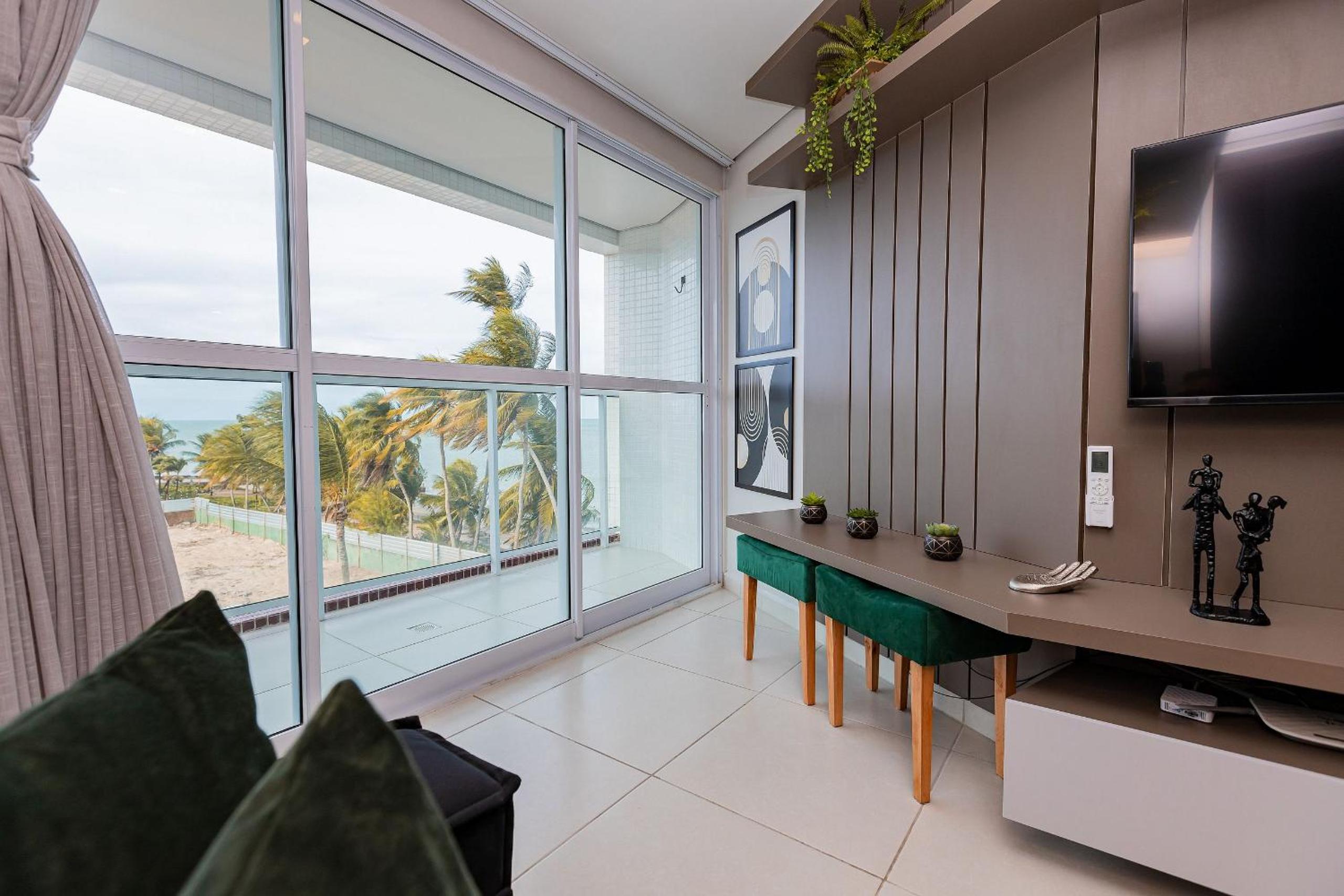 Apartamentos Pe na areia no Caribessa