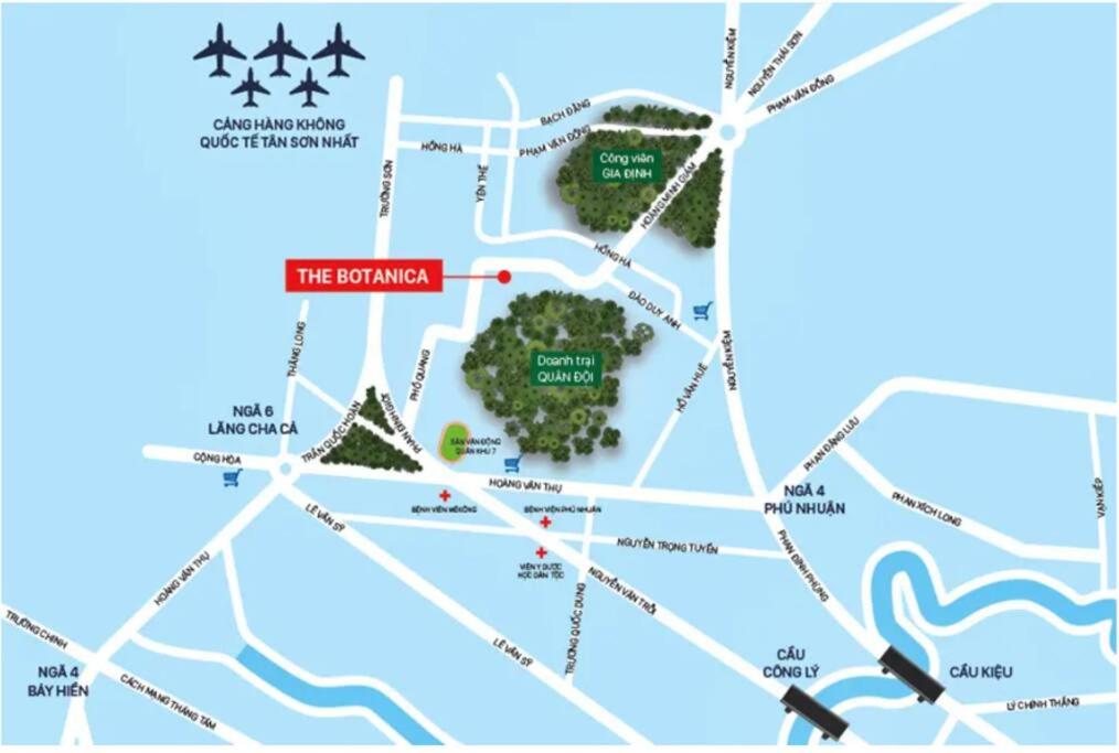 Luxury Apartment in Tan Binh district,near Airport