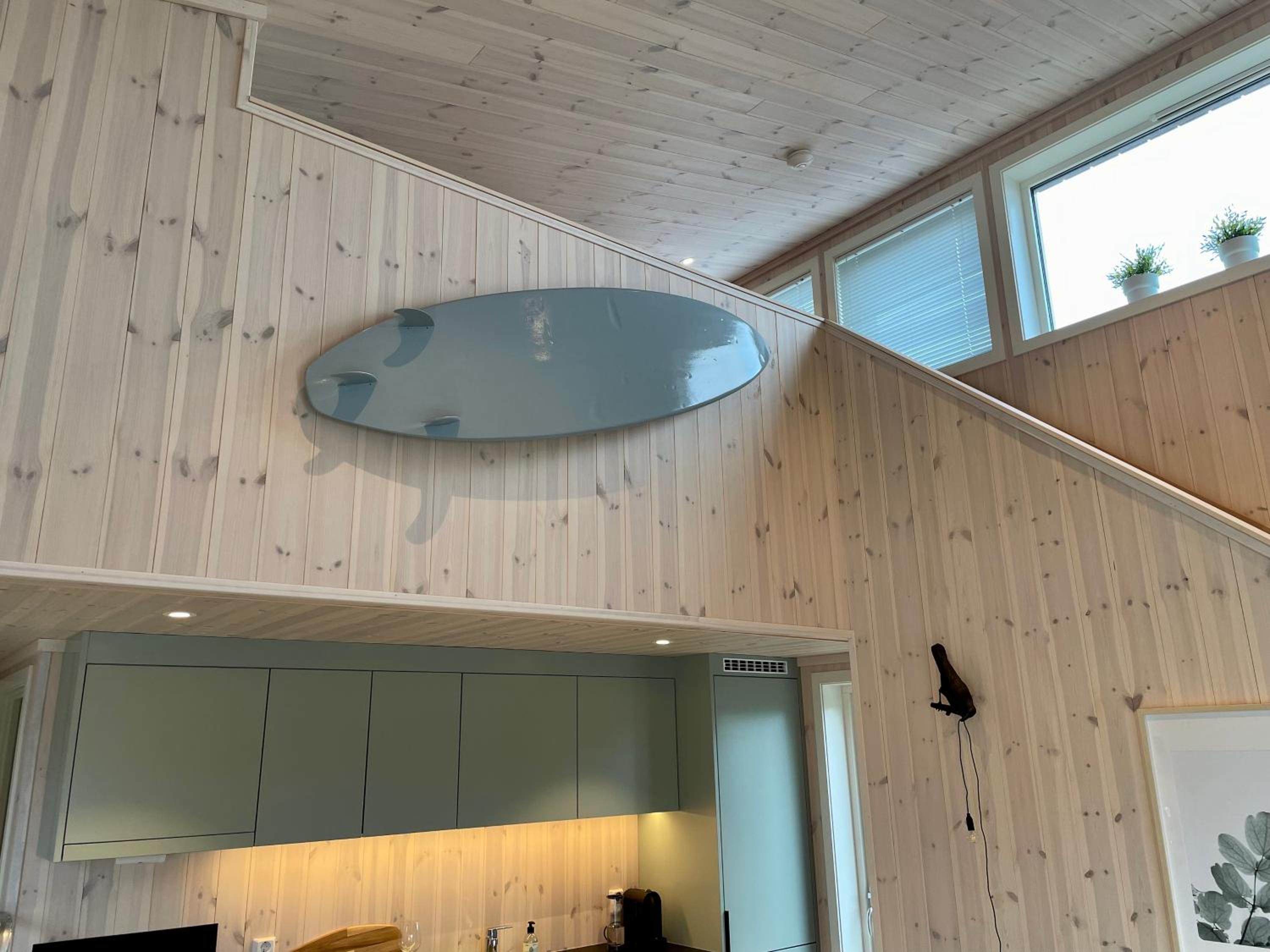 Fresh hytte ved Borestranden med to soverom og hems