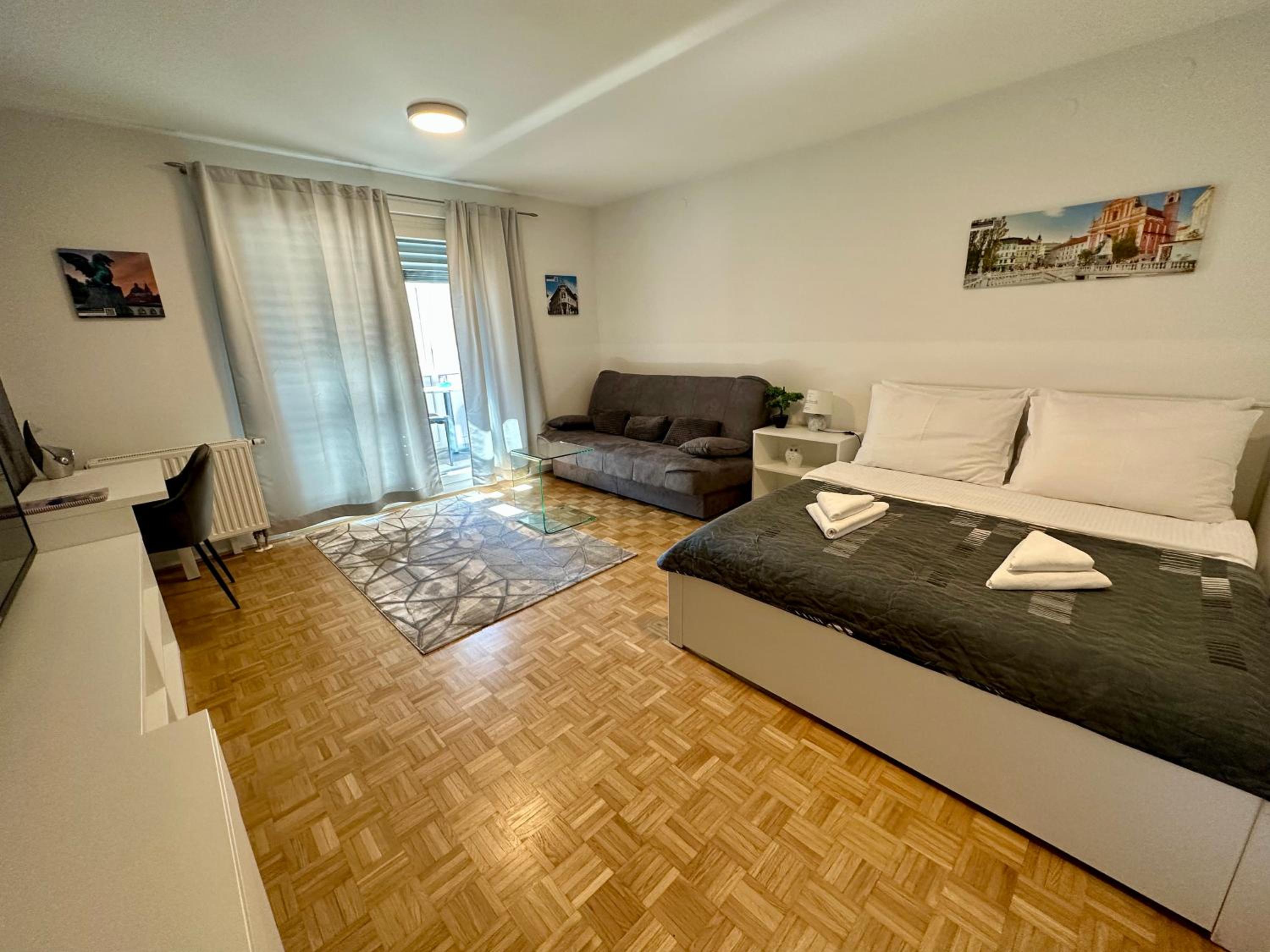 Clara Ljubljana Apartment view 5