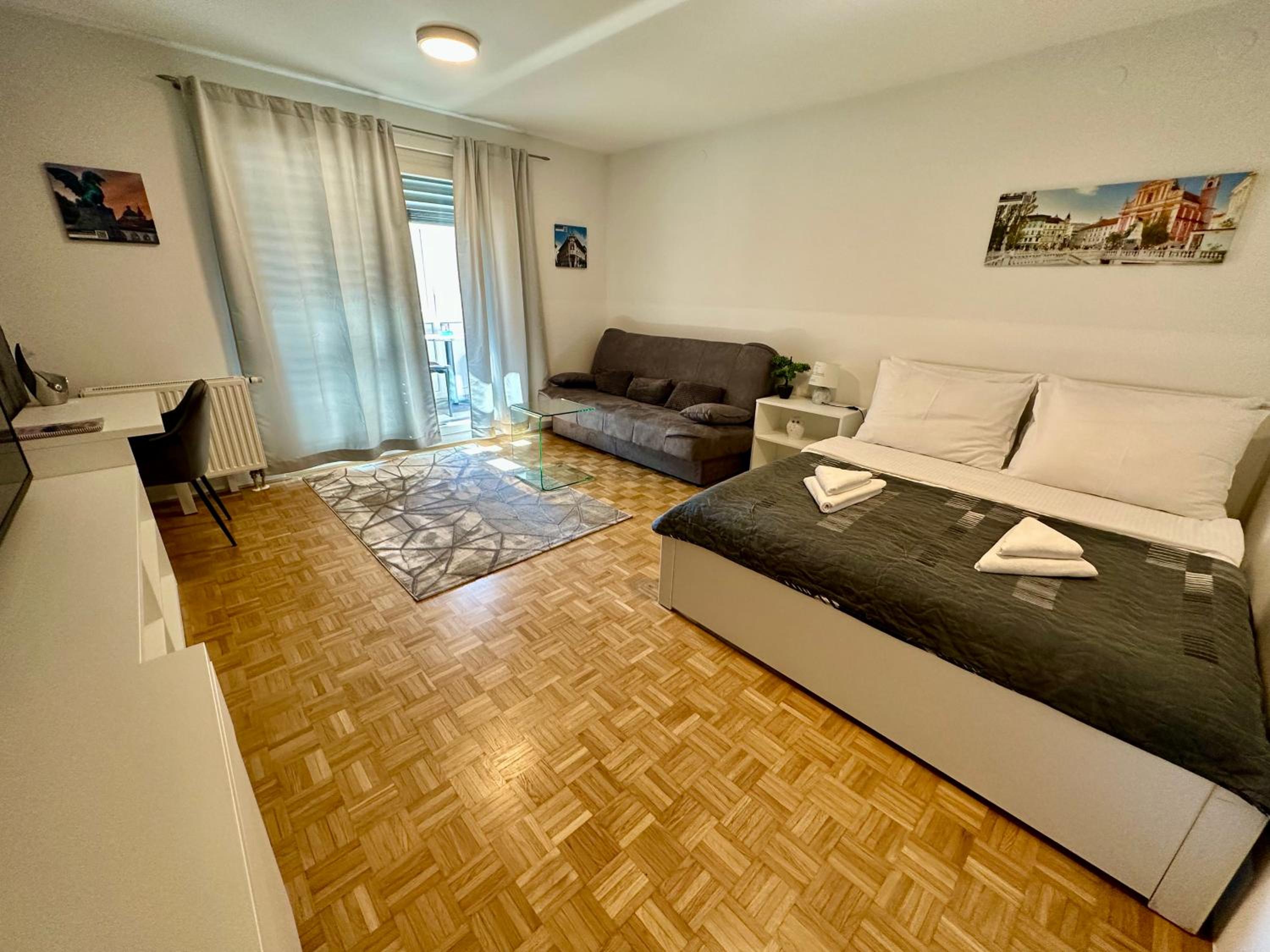 Clara Ljubljana Apartment view 3