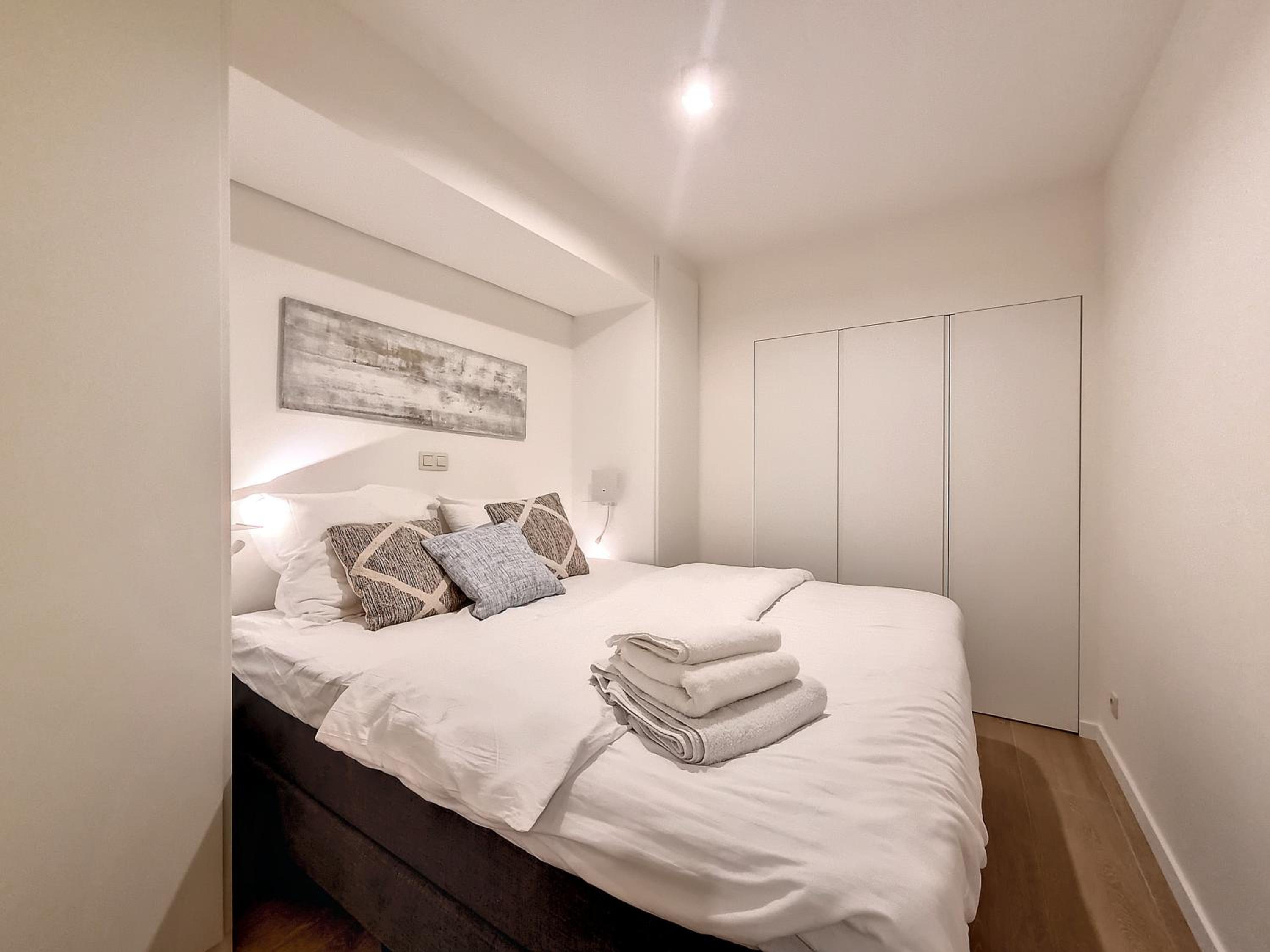 Luxe app Knokke-Heist met strand cabine