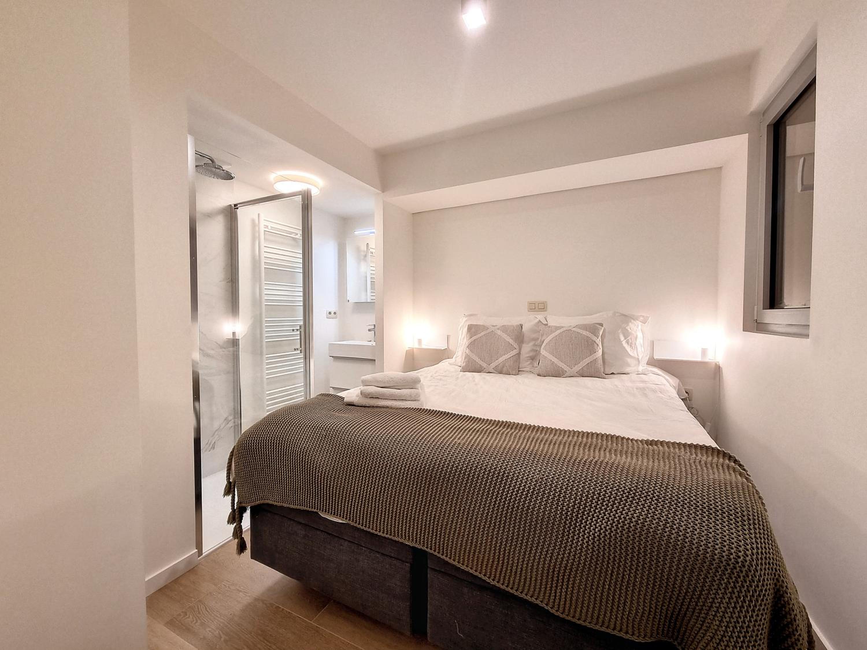 Luxe app Knokke-Heist met strand cabine