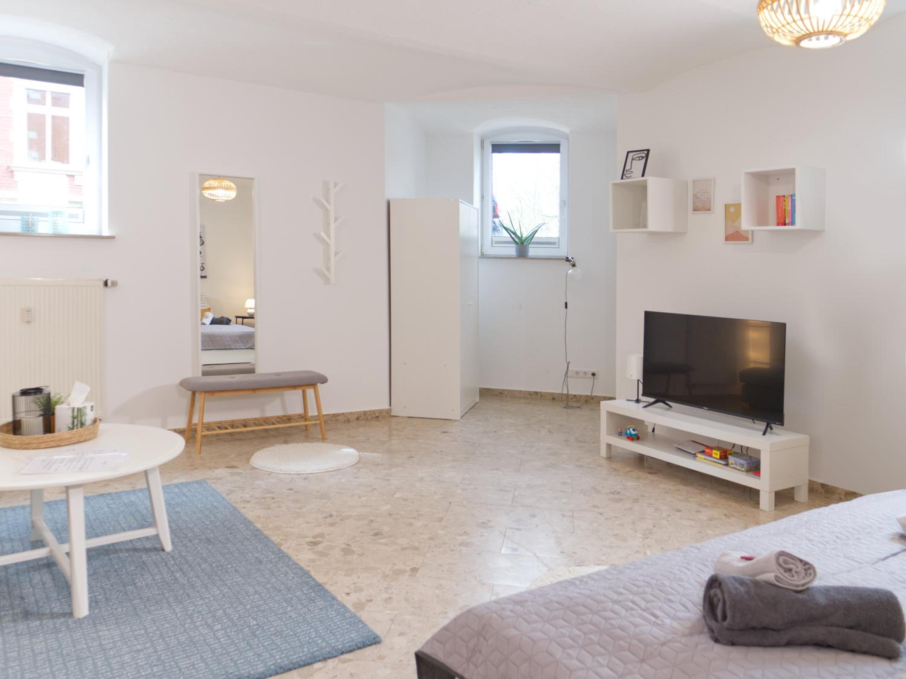 BohnApartments Elisa - Wohlfühlapartment mit 2 Parkplätzen und 3 Schlafzimmern - WLAN - Vollausstattung