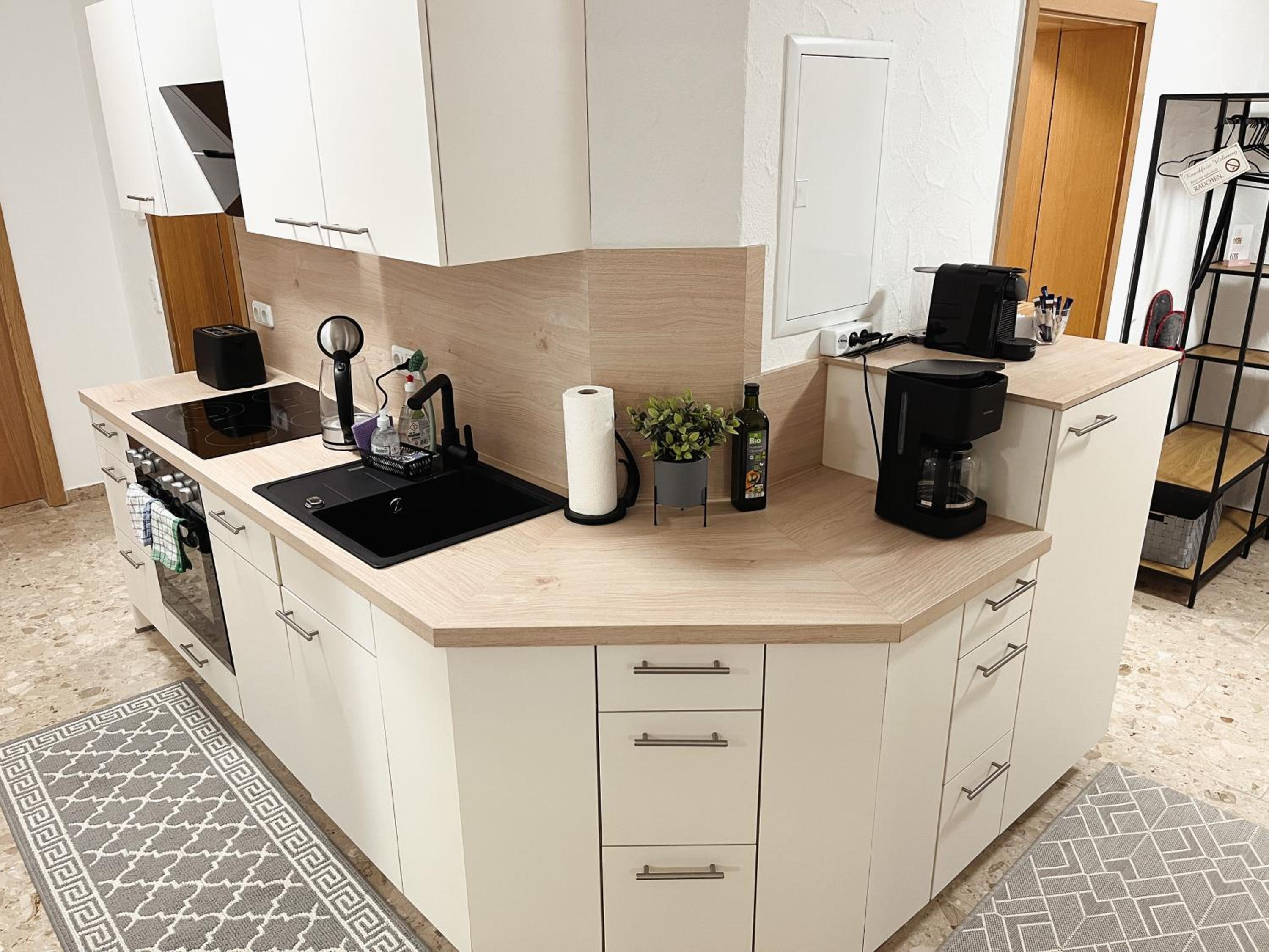 BohnApartments Elisa - Wohlfühlapartment mit 2 Parkplätzen und 3 Schlafzimmern - WLAN - Vollausstattung
