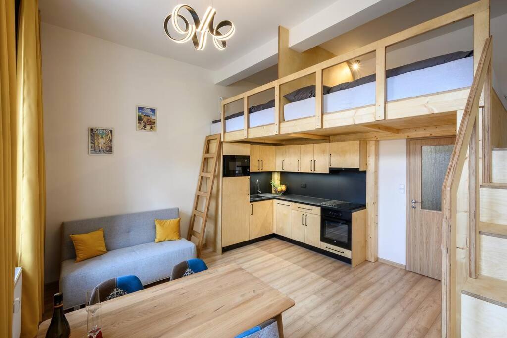 Summertime Studio in Brno-Center, self check-in