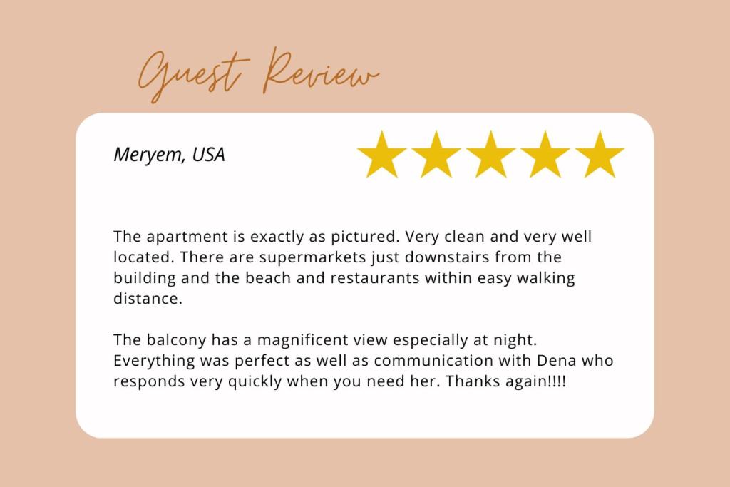 Beautiful Close to Beach Dubai Marina Apartment