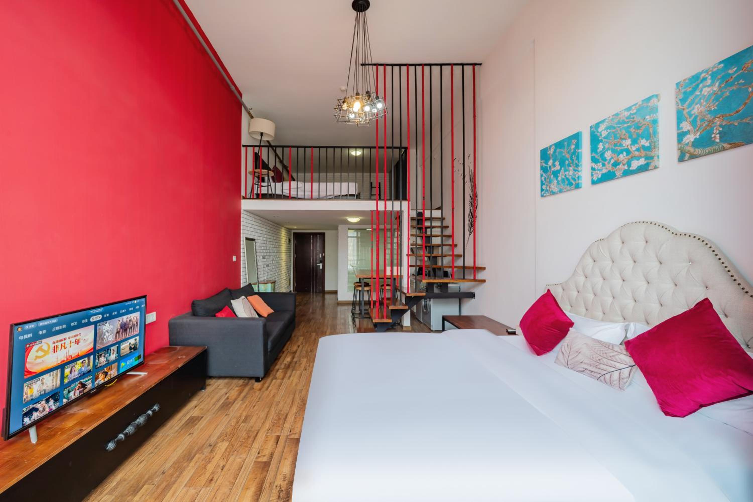April Fair Duplex Apartment Guagnzhou South Railway Station Min Jie Branch