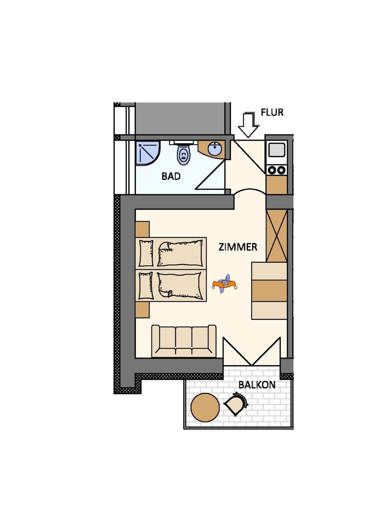 Waalhof Ferienwohnung Sonnenblume