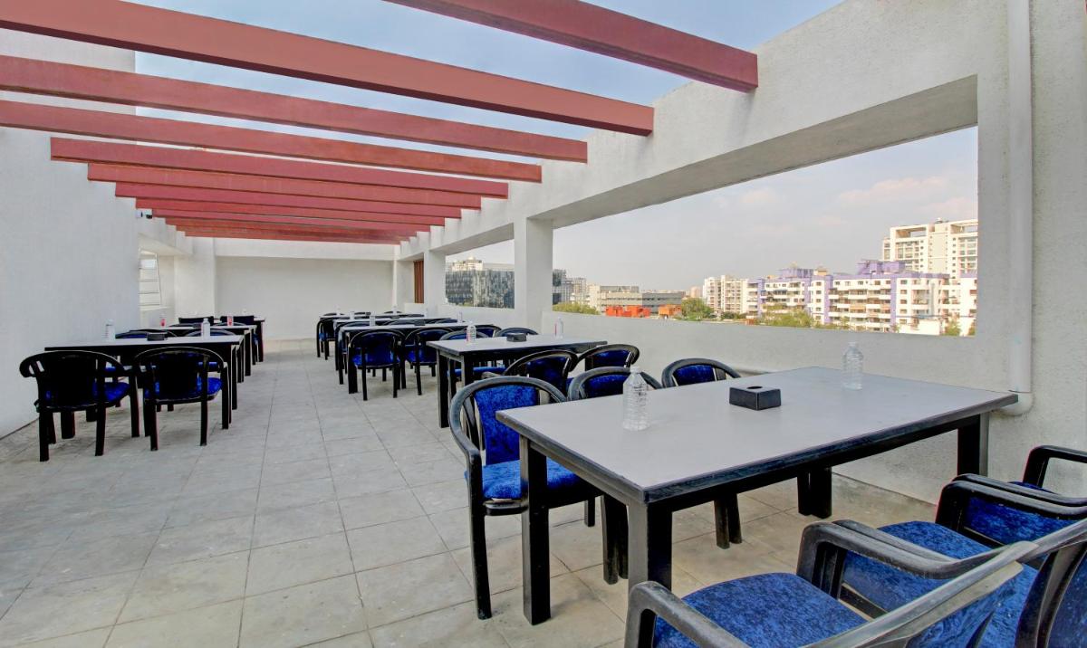 outdoor BBQ area