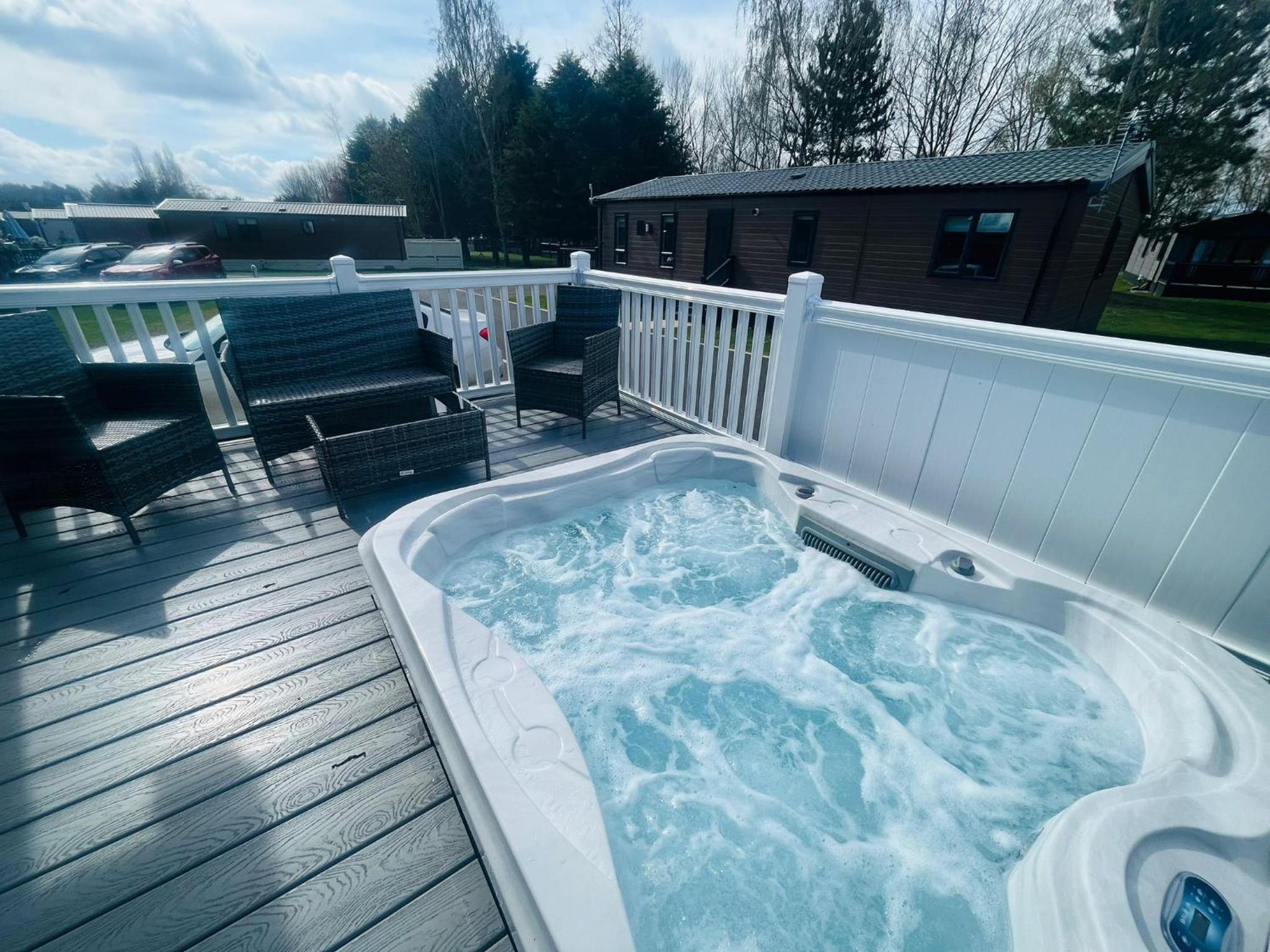 Evergreen Lodge with Hot Tub view 2