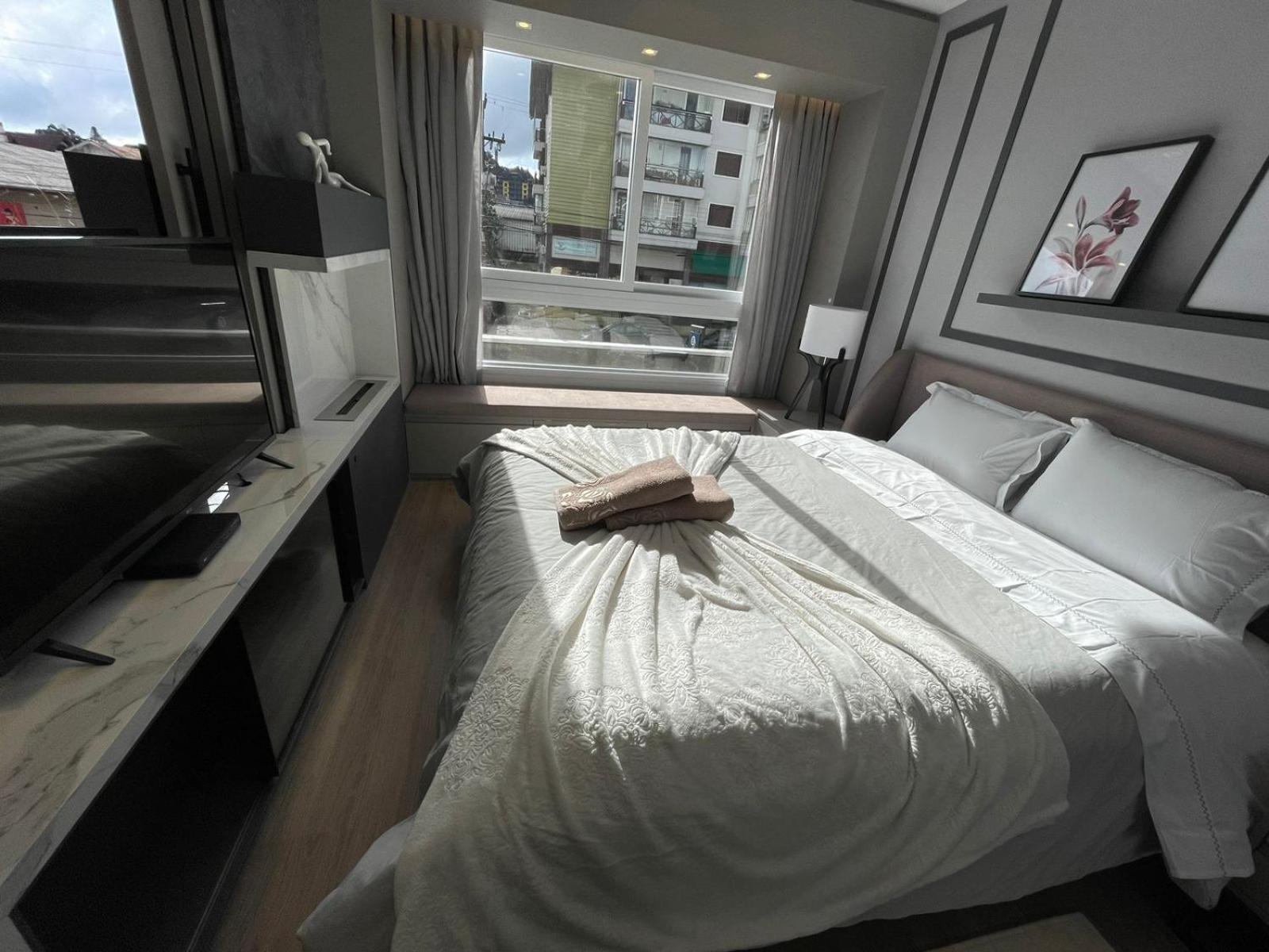 Loft Novo Aconchegante a 500m da rua coberta