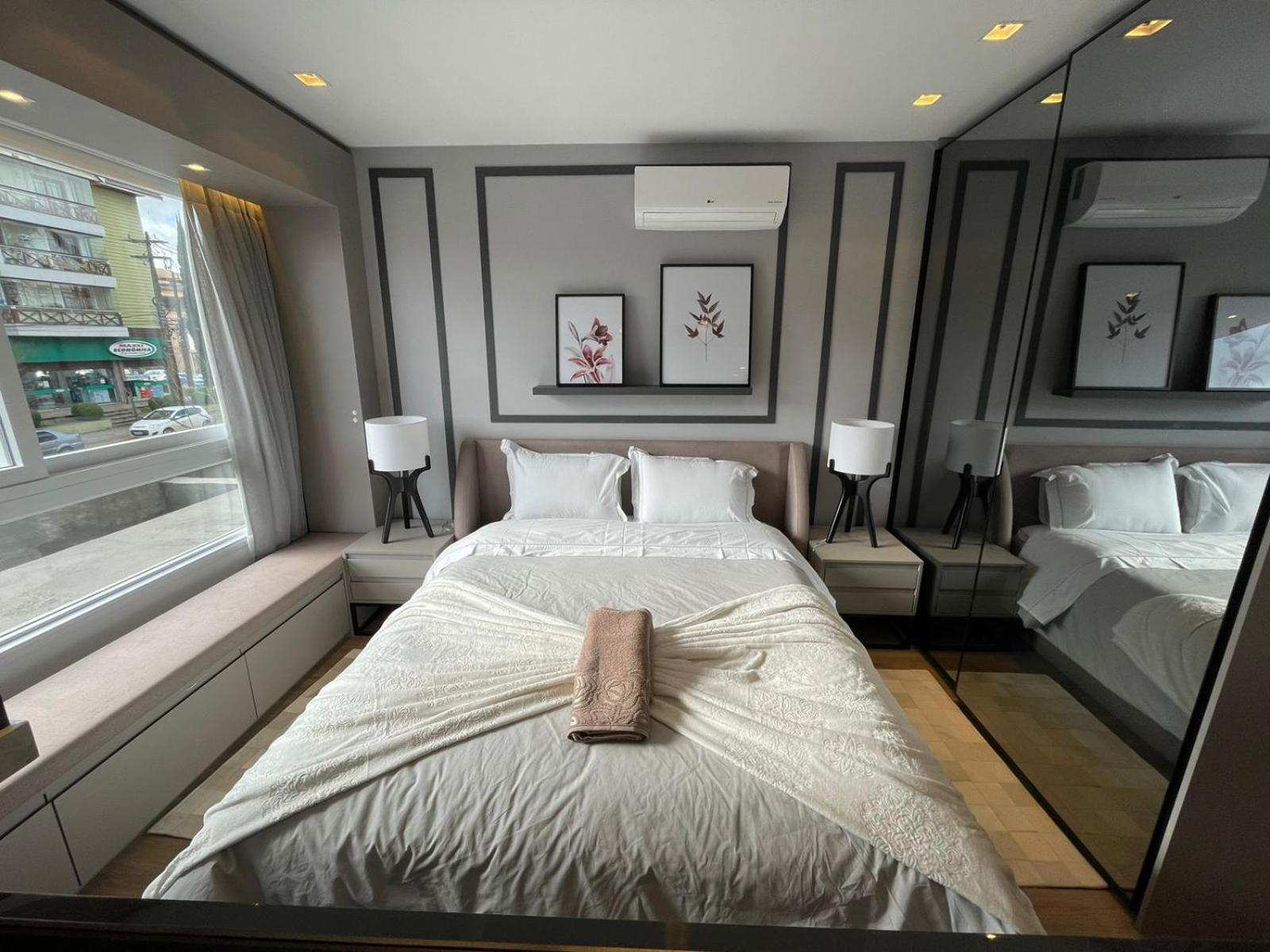Loft Novo Aconchegante a 500m da rua coberta