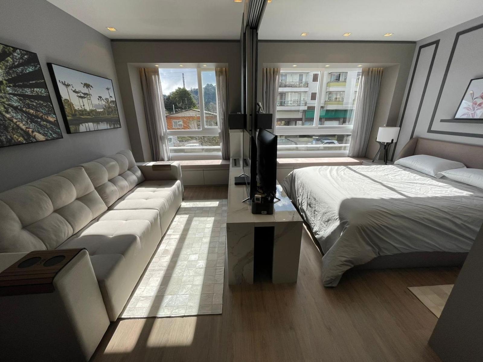 Loft Novo Aconchegante a 500m da rua coberta