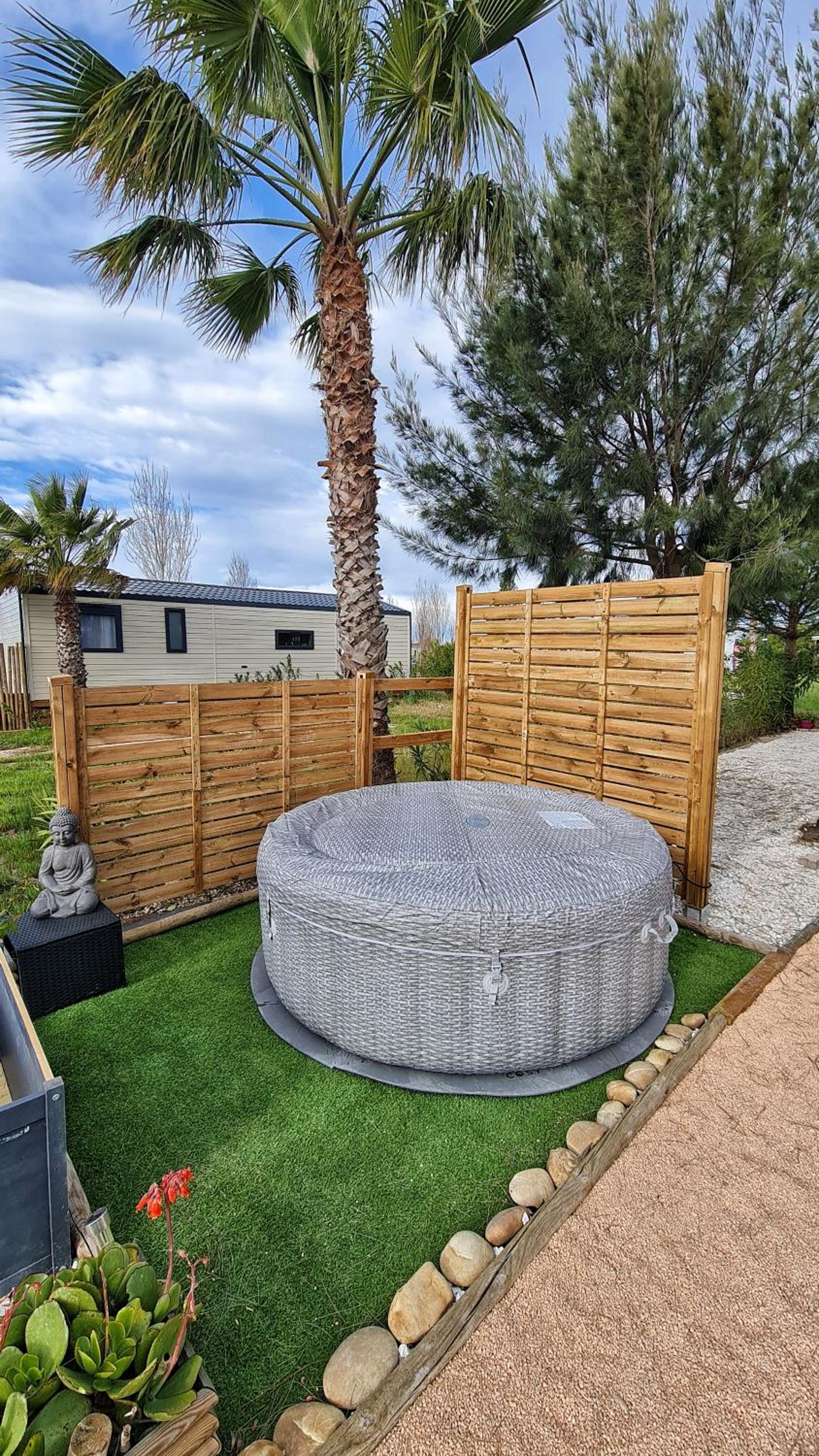 Mobil home 6 personnes camping 4* Les Pins Maritimes, photo 8