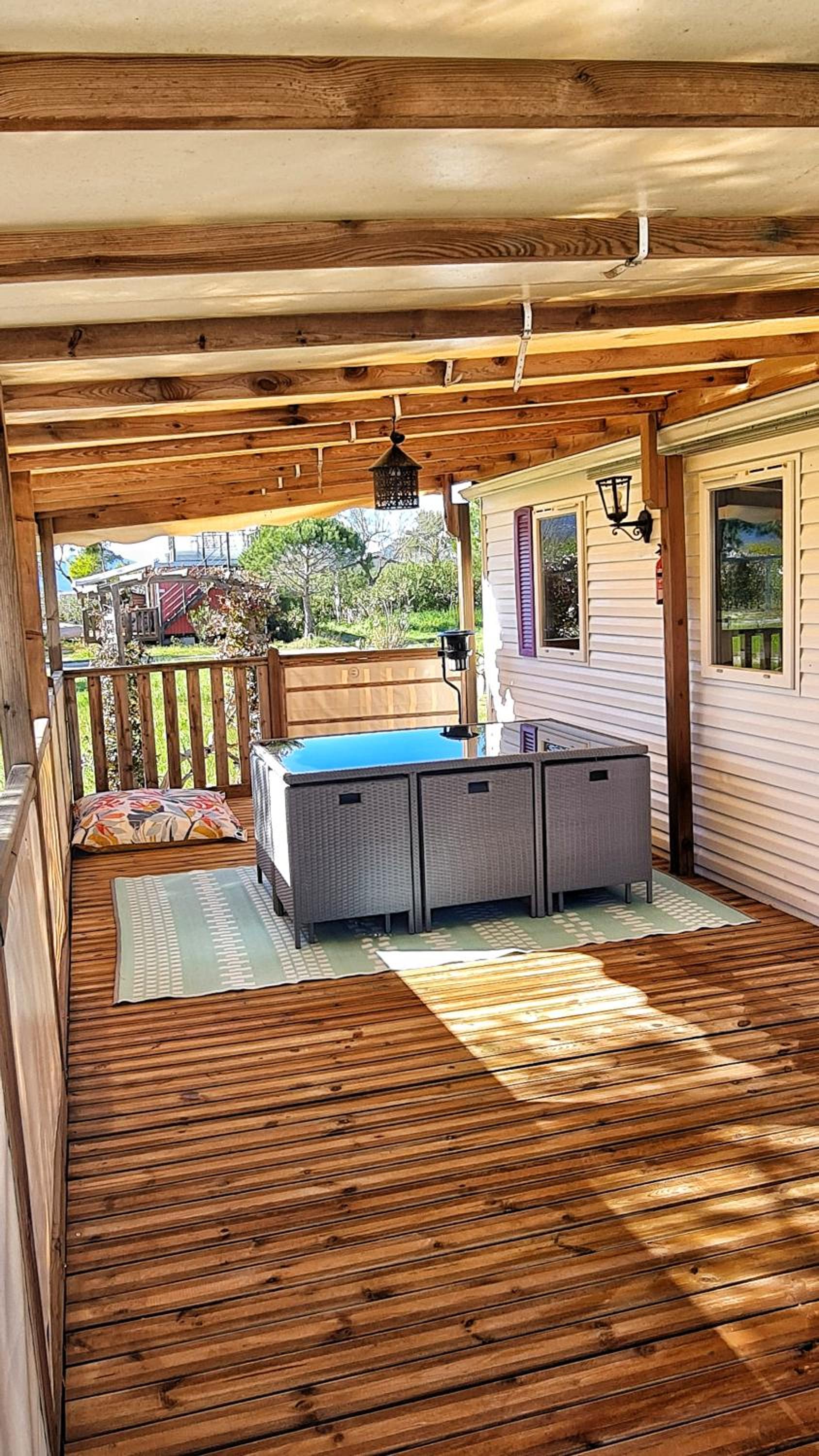 Mobil home 6 personnes camping 4* Les Pins Maritimes, photo 13
