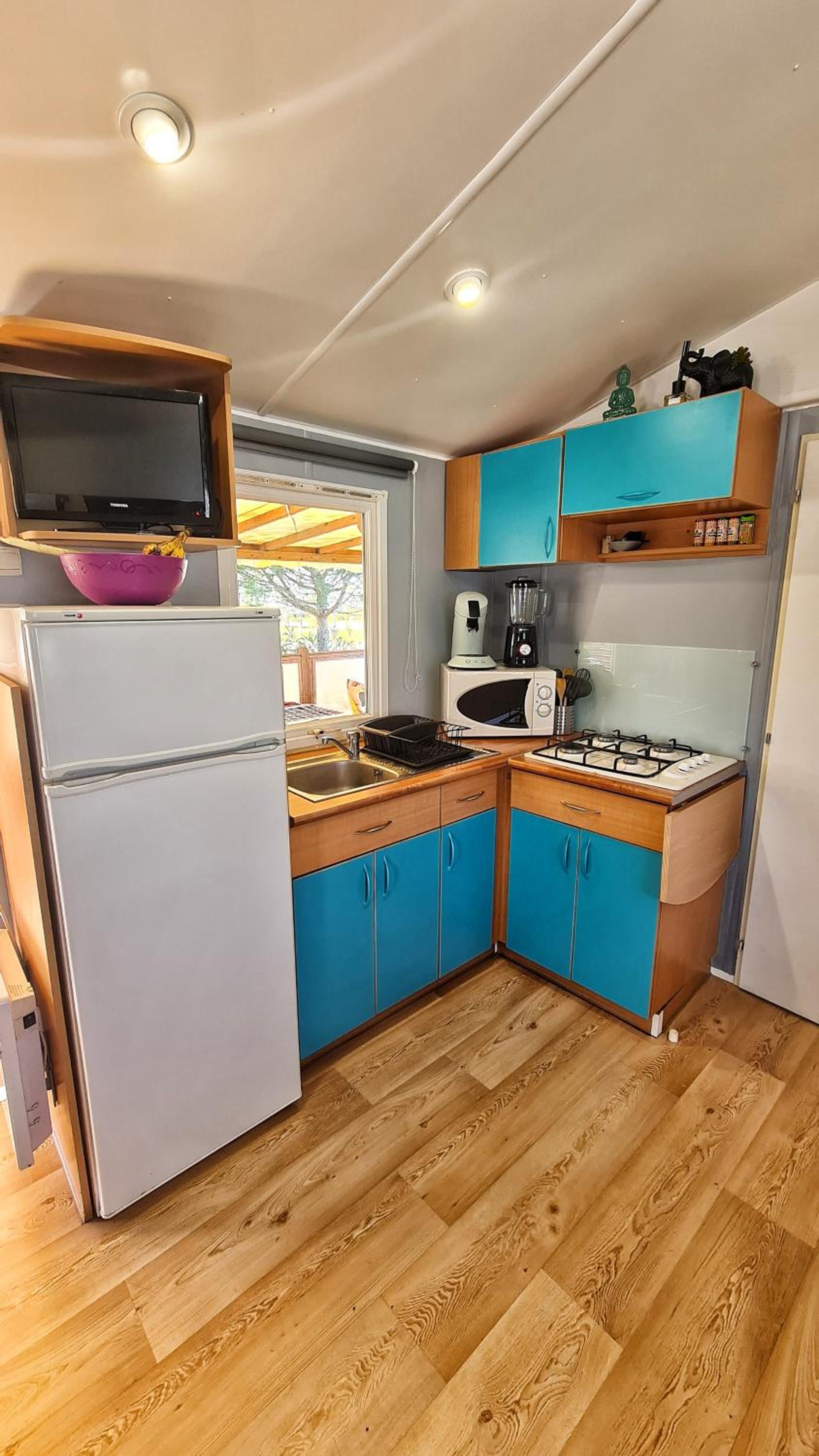 Mobil home 6 personnes camping 4* Les Pins Maritimes, photo 14