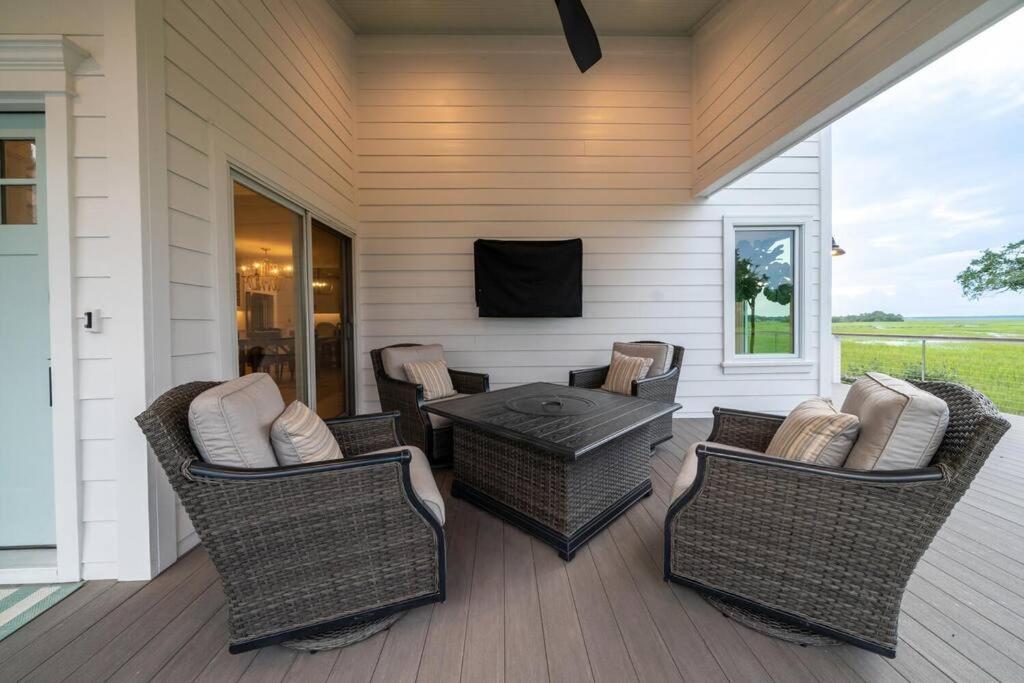 Marsh Island 9 - Best Sunset on the Island! Renovated Home!