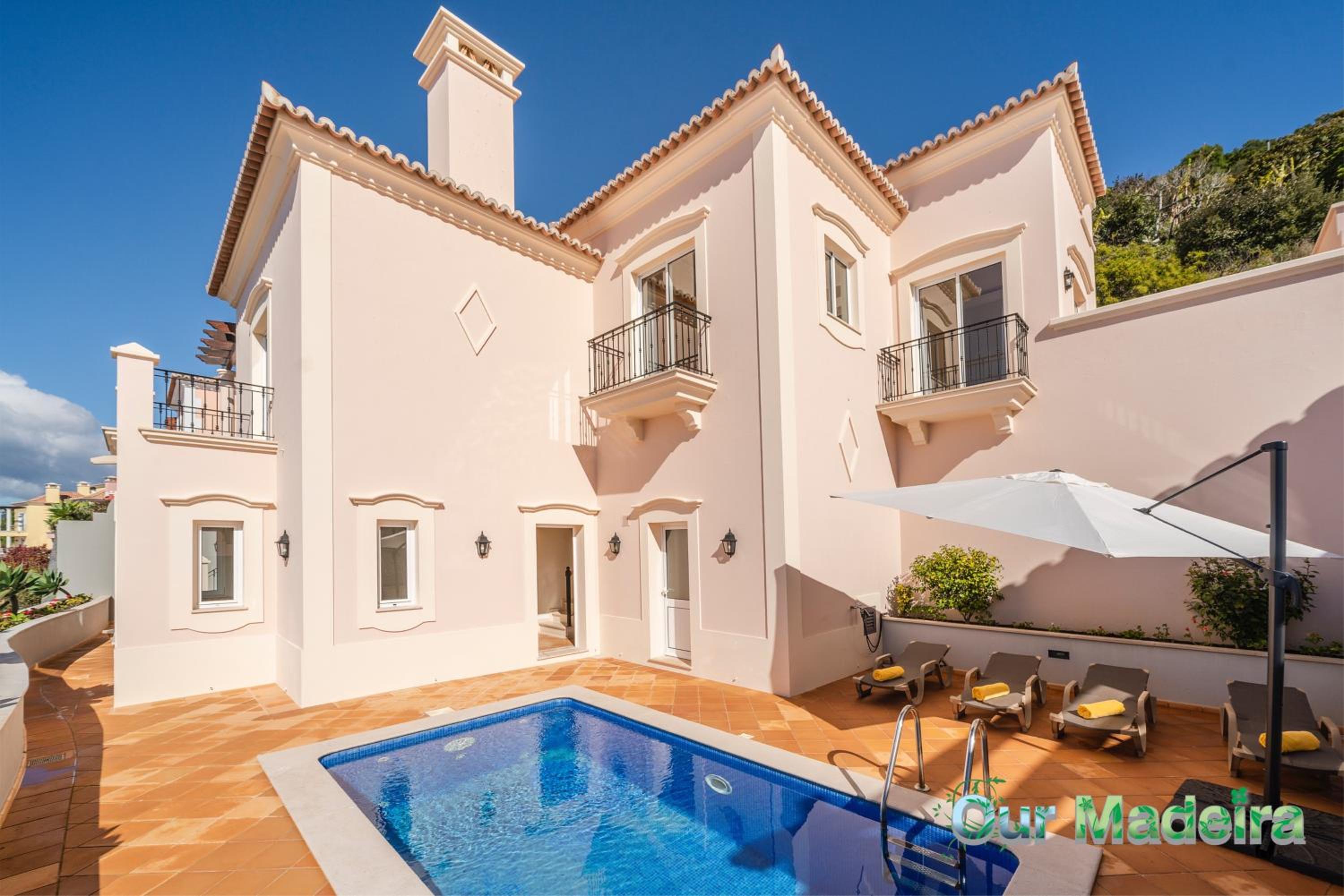 Palheiro Village villa priv pool Palheiro Ocean view 3