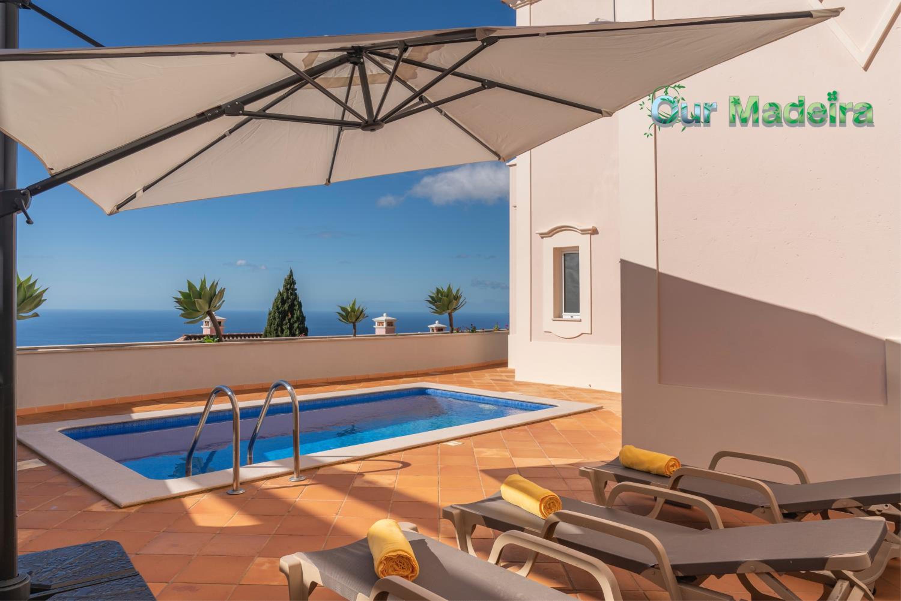 Palheiro Village villa priv pool Palheiro Ocean view 2