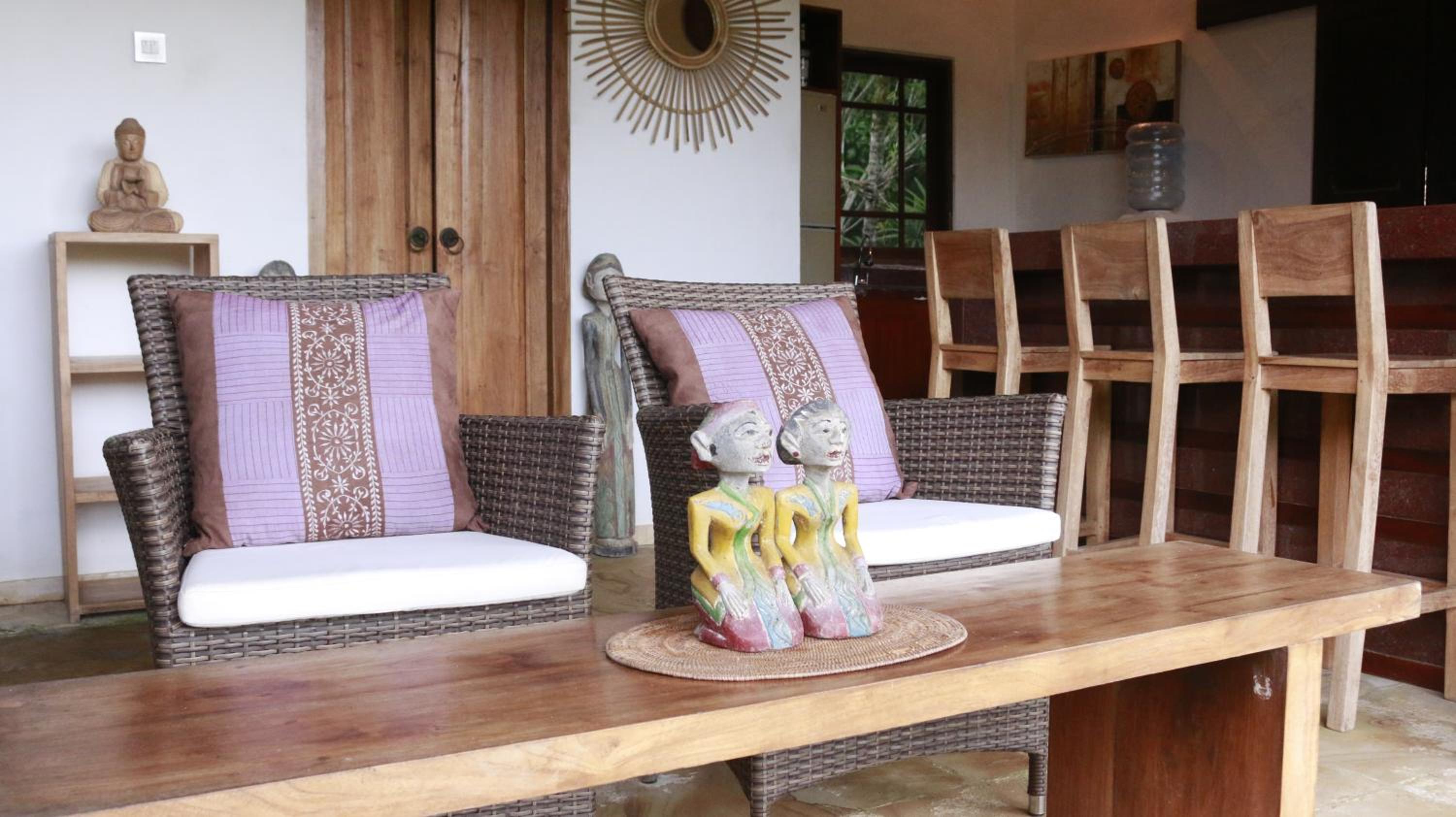 The Kubu Authentic Quite Place with Nice View view 5