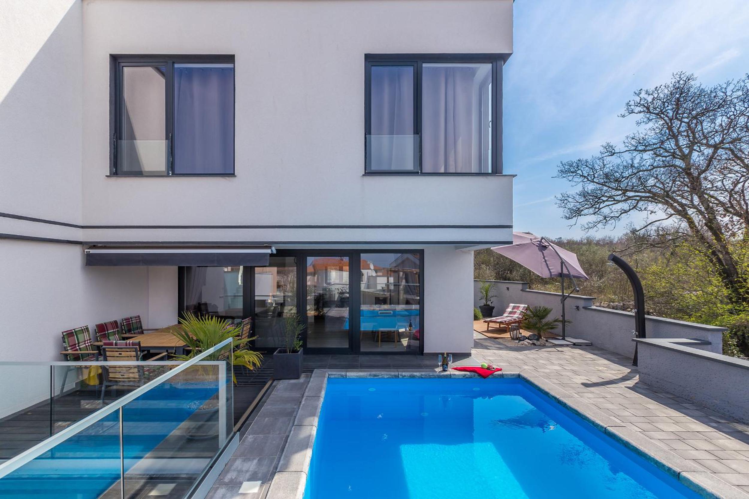 Villa OBZOVA with private pool view 3