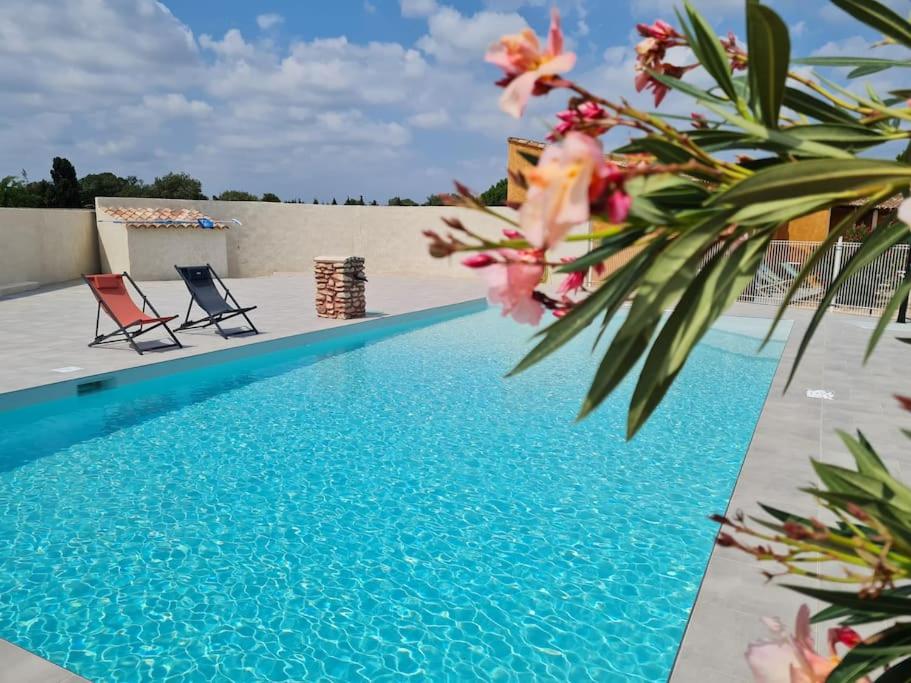 appart cosy avec son exterieur chaleureux,piscine et parking prive view 3