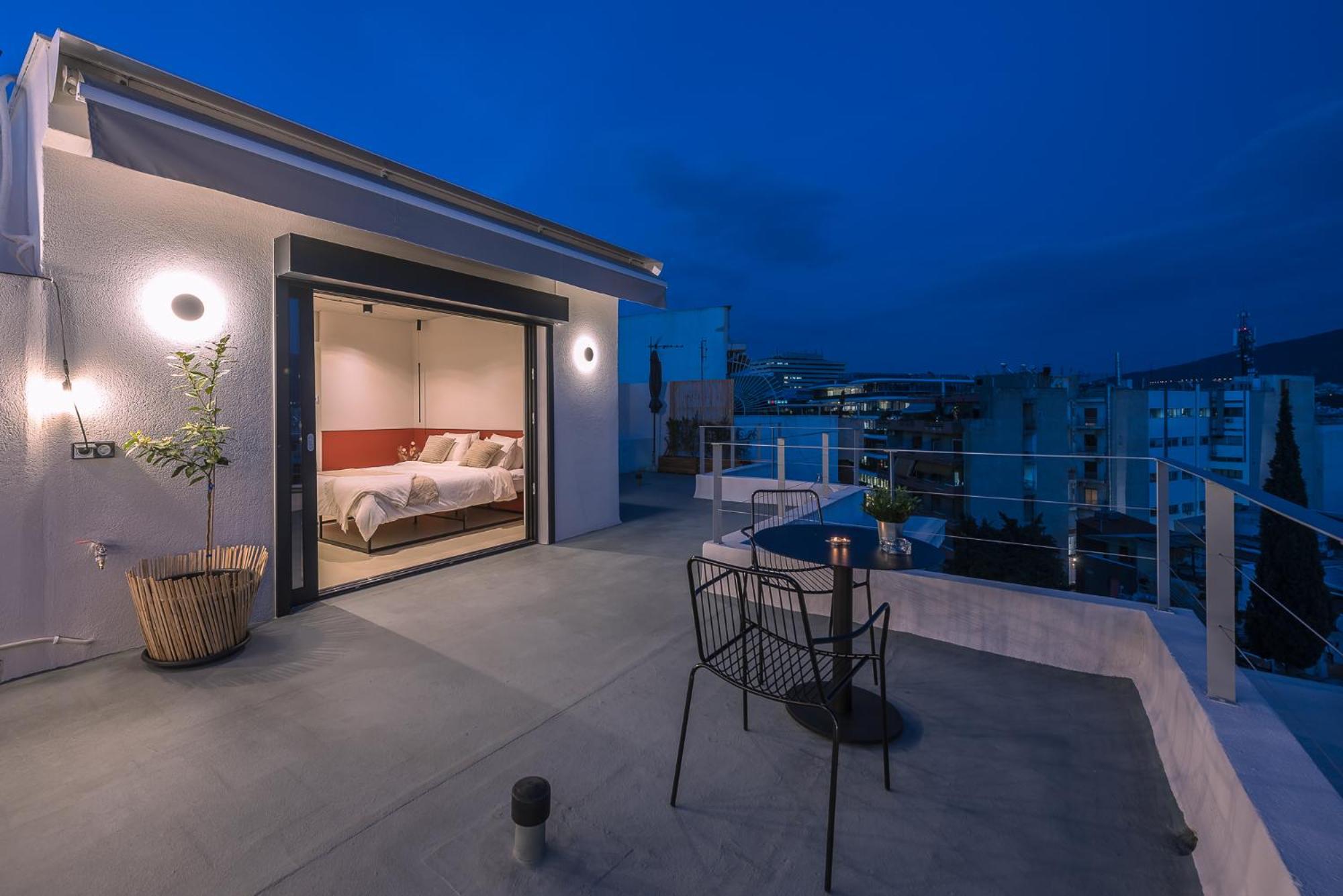 City-View Penthouse at Panormou